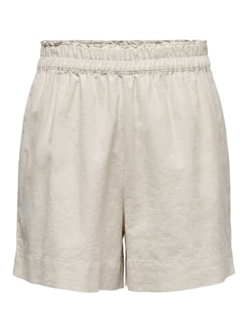 ONLY Short ONLTOKYO HW LINEN BLEND regular/straight in Beige