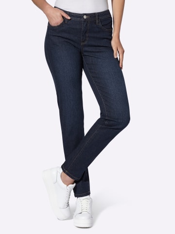 WITT WEIDEN 5-Pocket-Jeans in dark blue