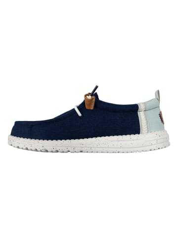 Hey Dude Wally Craft Linen in Navy