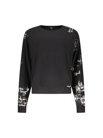 Desigual Schwarz Viskose Damen Pullover