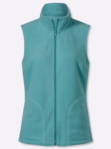 Sieh an! Fleece-Weste in ozean