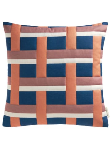Tom Tailor Zierkissenhülle, Dekokissenhülle MULTI CHECK in Navy