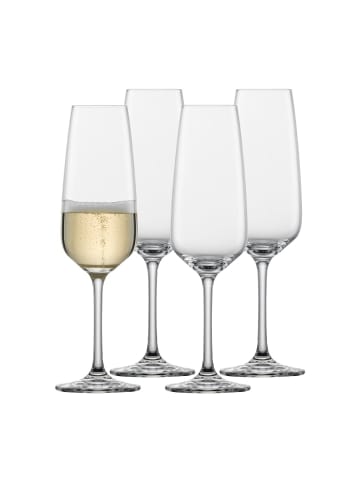 Schott Zwiesel 4er Set Sektgläser Tulip in Transparent 283 ml in transparent