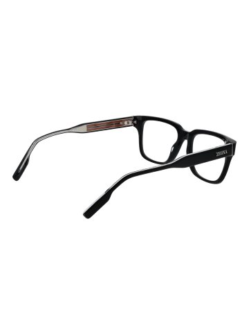Ermenegildo Zegna Männer Optische Fassungen Rechtwinklig Schwarz