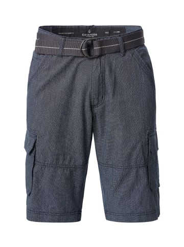 CASAMODA Shorts in graues Mittelblau