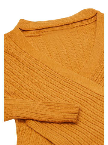 aleva Damen Strickpullover in Kamel