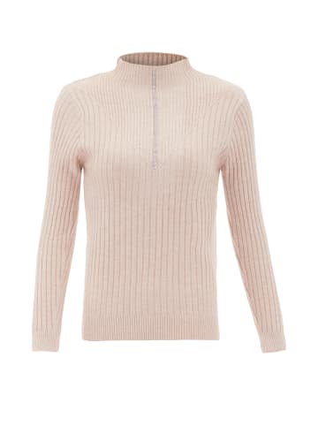 carato Damen Strickpullover in Beige