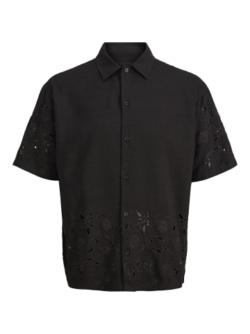 Jack & Jones Hawaii-Hemd in Black Beauty