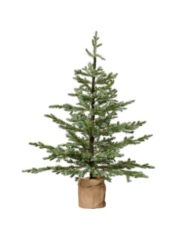IB Laursen Tannenbaum künstlich mit Jutesack in grün