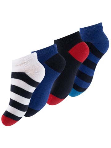 Cotton Prime® Kinder Sneaker Socken "Maritim" 8 Paar in Bunt