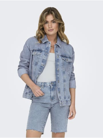 ONLY Jeansjacke in Light Blue Denim