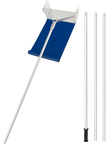 COSTWAY Schneeräumer für Dach 187-624 cm in Blau