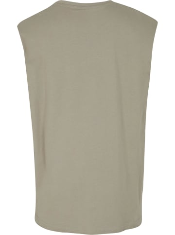 Urban Classics Urban Classics Herren Open Edge Sleeveless Tee in paleolive