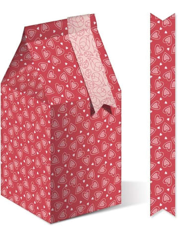 Buntpapierfabrik Ludwig Bähr Geschenkbox Bella 6,5x14,5x6,5cm Packung mit 5 Stück Motiv: 09