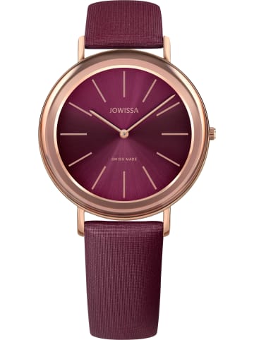 Jowissa Analoguhr für Damen in bordeaux