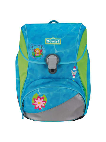 Scout Alpha DIN - Schulranzen Set 4 tlg. (Action) in Water Lily