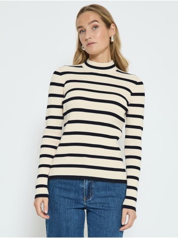 minus Pullover in Black Striped