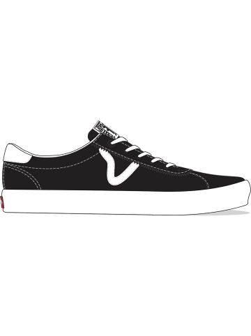 Vans Sneaker "Sport Low" in Schwarz