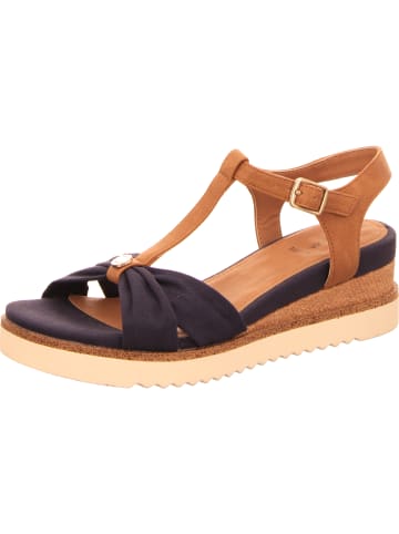 s.Oliver Keilsandalette in blau