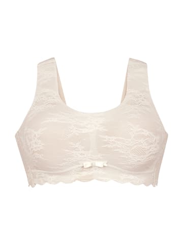 Anita Bralette Essential Lace in Crystal