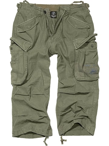 Brandit Cargo Shorts in olive