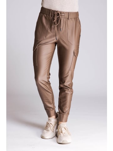 ZHRILL Hose ZHDAISEY COATED CHOCOLATE in CHOCOLATE
