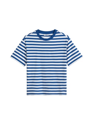 Marc O'Polo DENIM Streifen-T-Shirt regular in Medium Blue