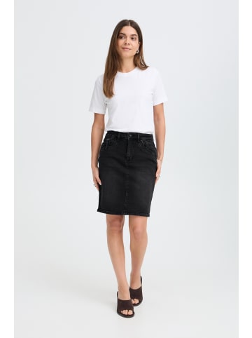 Pulz Denimrock PZKAROLINA Pencil shape in Black Denim