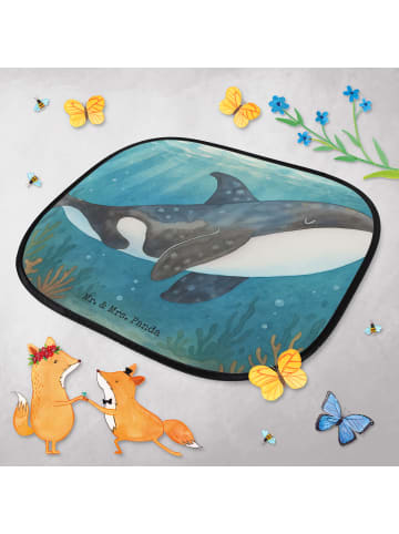 Mr. & Mrs. Panda sonnenschutz mit saugnäpfen Orca Design ohne Sp... in Weiß