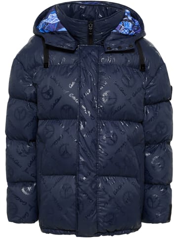 Carlo Colucci Winterjacke De Zanet in Navy