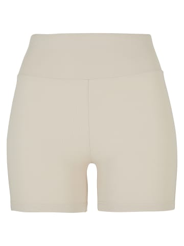 Urban Classics Urban Classics Damen Ladies Recycled High Waist Cycle Hot Pants in softseagrass