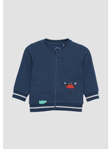 s.Oliver Sweatshirt Jacke in 5739_dunkelblau