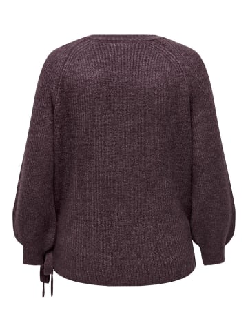 ONLY Carmakoma Strickjacke in Rose Brown 1