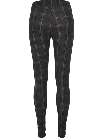 Urban Classics Urban Classics Damen Ladies Soft AOP Leggings in blackcheck