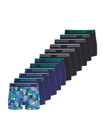 Jack & Jones 12er-pack Trunks in Ocean Cavern
