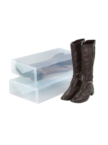 Wenko Schuhbox - 2 Stück im Set in Transparent, (B) 30 x (H) 11 x (L) 52 cm