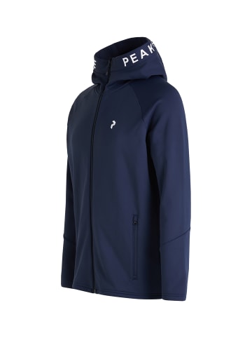 Peak Performance Funktionsjacke M Rider Zip Hood in dunkelblau