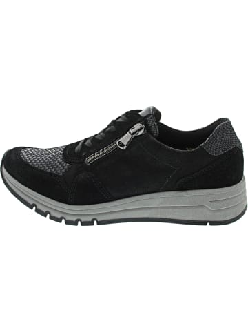 WALDLÄUFER H-April sportlicher Schnürer Schwarz