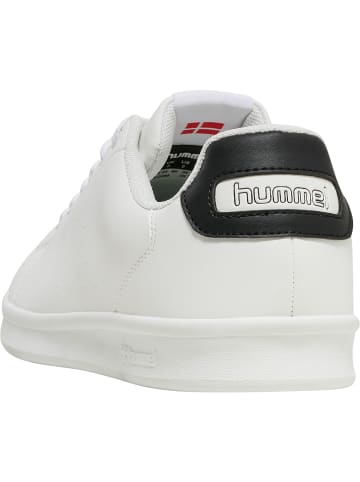 Hummel Hummel Sneaker Low Busan Unisex Erwachsene Atmungsaktiv Leichte Design in WHITE/BLACK