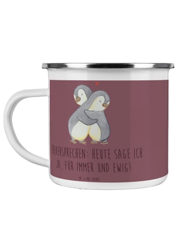 Mr. & Mrs. Panda metallbecher Eheversprechen für immer mit Spruch in Kaffa Coffee