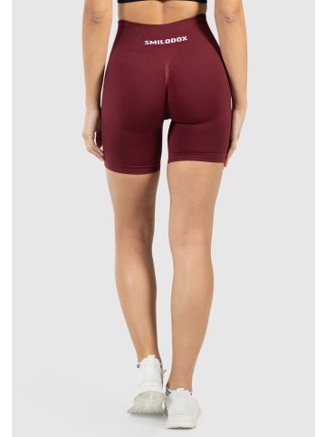 SMILODOX Shorts Nomeli Scrunch in Bordeaux