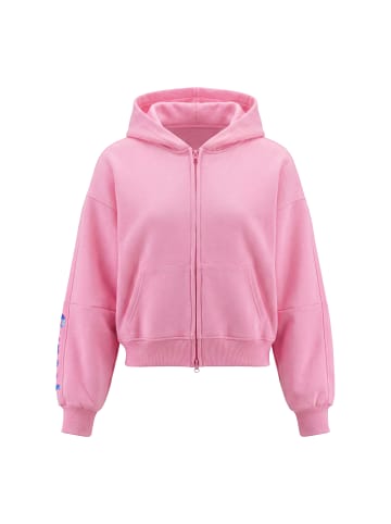 IZIA Women Hoodie in Pink