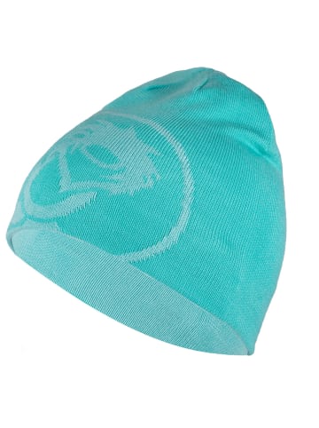 Trollkids Wendemütze Beanie "Trollfjord" in Dunkle Minze / Minze