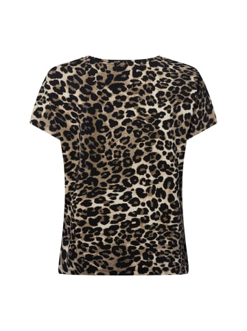 Street One T-Shirt in schwarz taupe - 0001