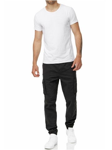 Tazzio Cargohose "A300" - Regular Fit - in Schwarz