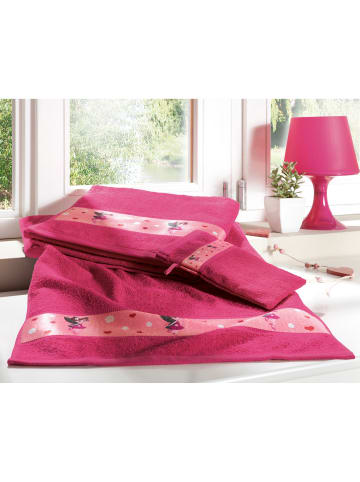 Erwin Müller Frottier Kinder-Frottier-Set 3-teilig in fuchsia