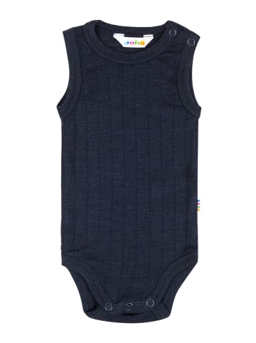 Joha Body ärmellos Merinowolle/Seide in navy