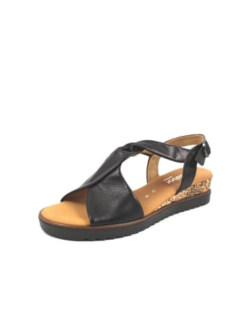 Gabor Comfort Sandale in schwarz
