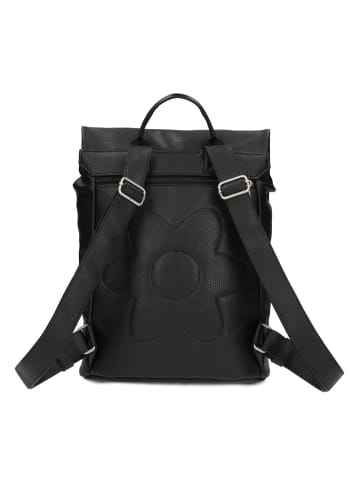 Zwei Mademoiselle.M Daypack 35 cm Laptopfach in noir