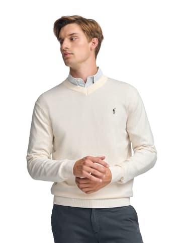 Polo Club Pullover in Beige